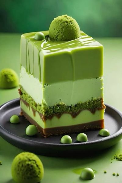 Fast Green Pastries In Peru