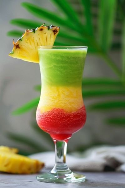 Slush drink food coloring, Supra color iced smoothie, Frozen mocktail bright tone